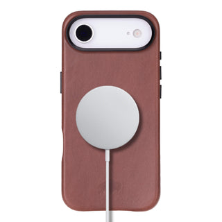 Barlow Leather MagSafe Case - iPhone 17 Air, Brown - BlackBrook Case