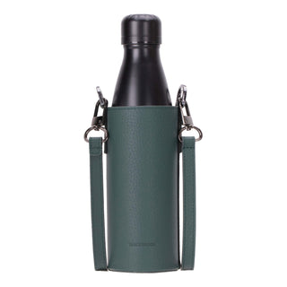 Castaway Crossbody Water Bottle Holder, Green - BlackBrook Case