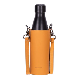 Castaway Crossbody Water Bottle Holder, Yellow - BlackBrook Case