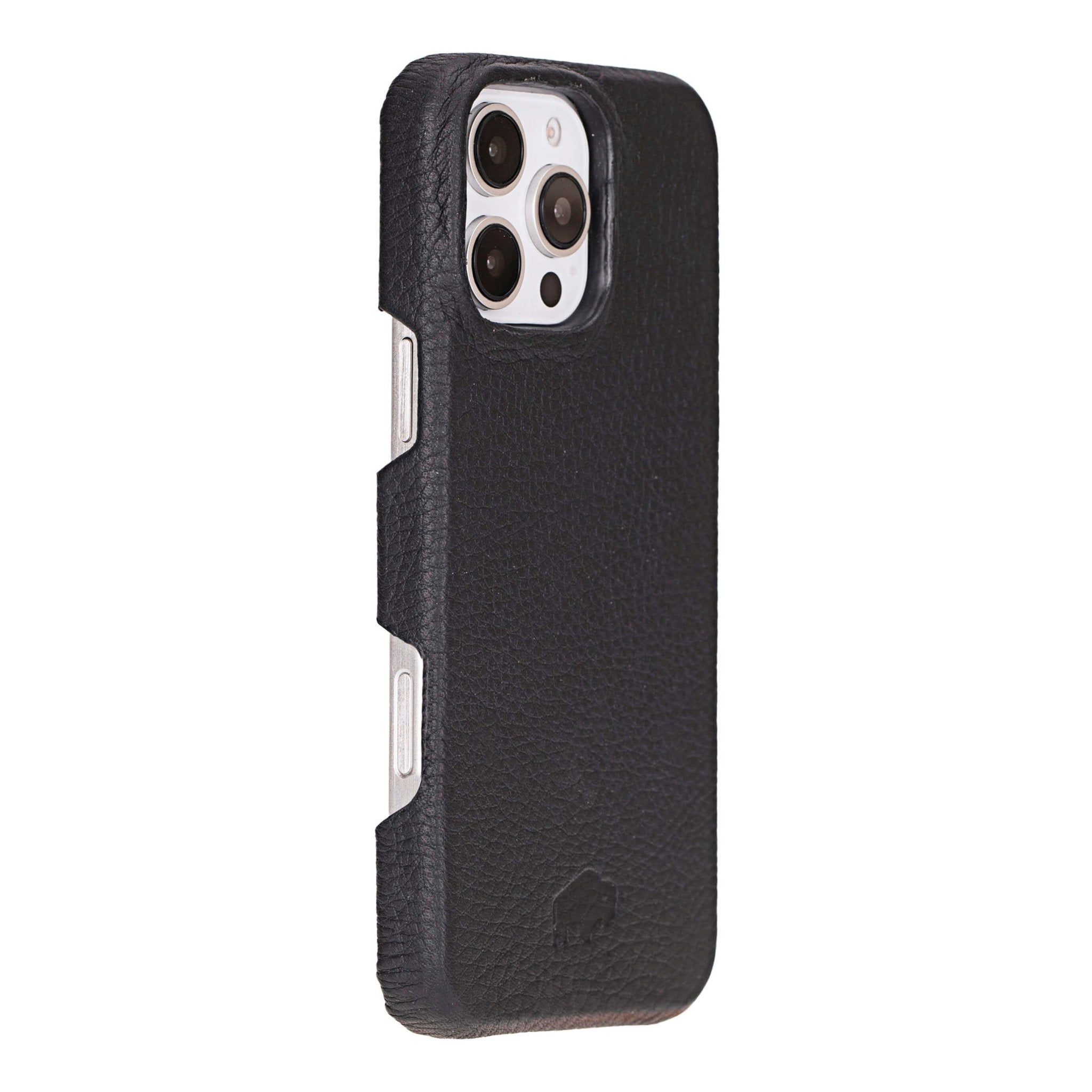 Mason Full-Grain Leather Snap-On Case for iPhone 16 Pro Max