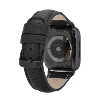 Classic Band for Apple Watch 40mm / 41mm, Pebble Black, Black Hardware - BlackBrook Case