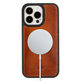 Modern York iPhone 15 Pro MAX Case, Burnished Tan - BlackBrook Case
