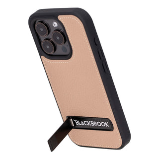 Reed iPhone 15 PRO Snap-On with Stand Case, Sand - BlackBrook Case