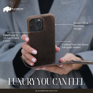 Transform Your Device with an iPhone 16 Pro Max Leather Case - BlackBrook Case