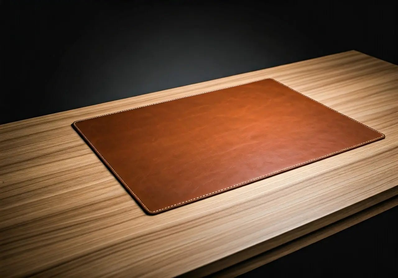 Upgrade Your Office with the Timeless Appeal of a Leather Desk Mat ...