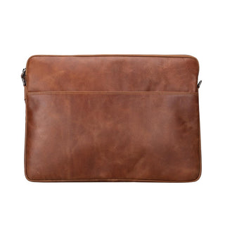 Leeds Slim Leather Laptop / Tablet Sleeve, Brown