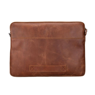 Leeds Slim Leather Laptop / Tablet Sleeve, Brown