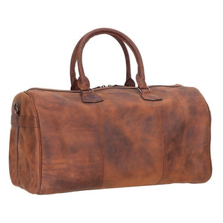 Dolly Full-Grain Leather Weekender Bag, Gray BlackBrook Case