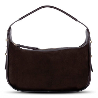 Dolcezza Suede Leather Women's Bag, Brown