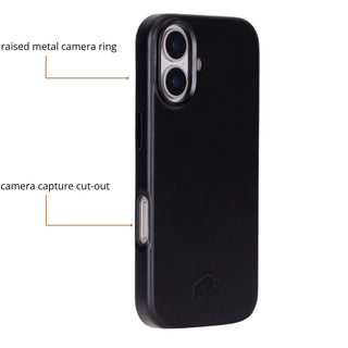 Barlow Leather MagSafe Case - iPhone Air, Black