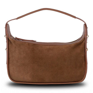 Dolcezza Suede Leather Women's Bag, Tan