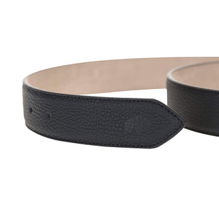 Classic Leather Belt, Pebble Black