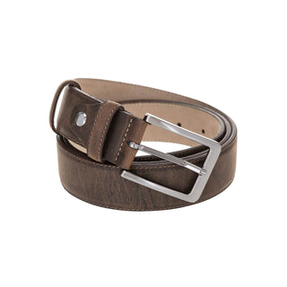 Classic Leather Belt, Distressed Coffee