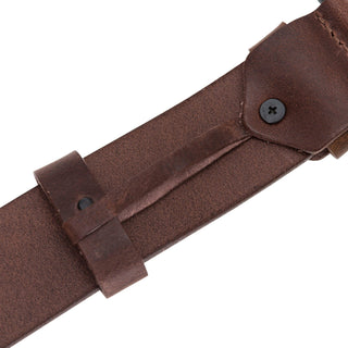 Sport Leather Belt, Brown