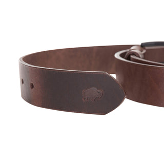 Sport Leather Belt, Brown