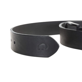 Sport Leather Belt, Black