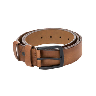 Sport Leather Belt, Tan