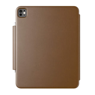 Bradstreet Leather Folio Case for iPad Pro 13" (2025-M5), Brown