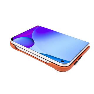 Burkley Detachable Wallet Case for iPhone Duo, Burnished Tan