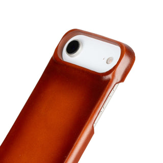 Burkley Geldbörse &amp; Hülle iPhone 17 Air, Brüniertes Hellbraun
