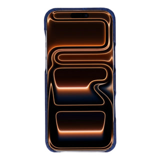 Burkley Leather Wallet Case - iPhone 17 Pro, Deep Blue