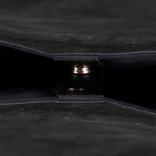 Carina Suede Leather Women's Shoulder Bag, Black