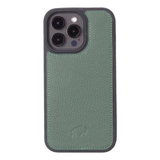 Carter Detachable Leather Wallet Case – iPhone 15 Pro Max, Pebble Green