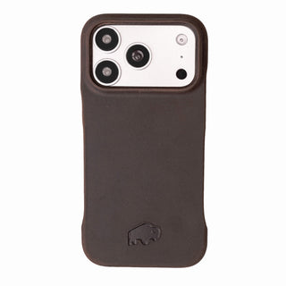 Dax Leather iPhone 17 Pro MagSafe Case, Distressed Coffee