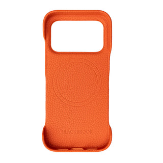 Dax Leather iPhone 17 Pro MagSafe Case, Pebble Orange