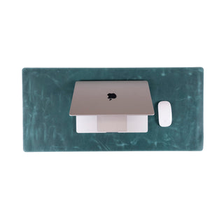 Natural Leather Desk Mat (48cm x 91 cm), Tan UnBranded