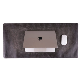 Natural Leather Desk Mat (48cm x 91 cm), Tan UnBranded
