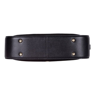 Dolcezza Suede Leather Women's Bag, Black