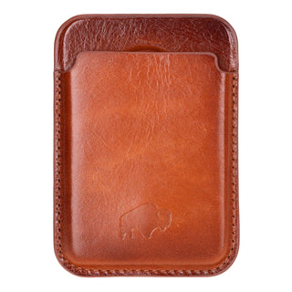 Duke Leather MagSafe Wallet, Burnished Tan