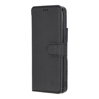 Carter Detachable Leather Wallet Case – Pixel 8, Pebble Black