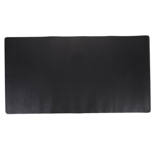 Natural Leather Desk Mat (37cm x 80 cm), Black UnBranded