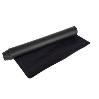 Natural Leather Desk Mat (37cm x 80 cm), Black UnBranded
