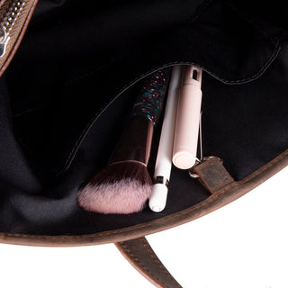 Valley Leather Tote Bag, Coffee