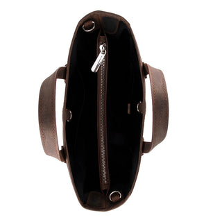 Valley Leather Tote Bag, Coffee