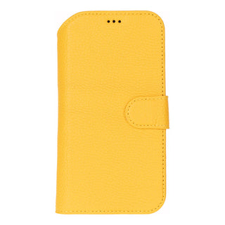 Carter Detachable Leather Wallet Case – iPhone Air, Yellow