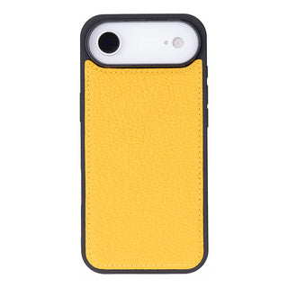 Carter Detachable Leather Wallet Case – iPhone Air, Yellow