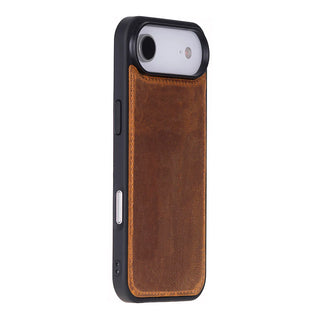 Carter Detachable Leather Wallet Case – iPhone Air, Moccasin