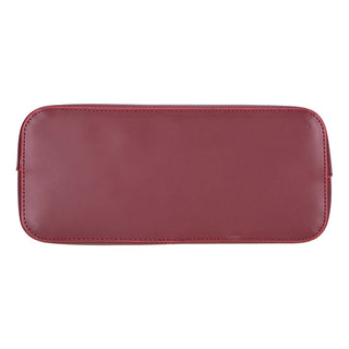 Valley Leather Tote Bag, Bordeaux