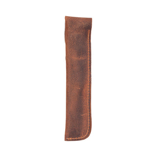 Penna Leather Pen Pouch, Saddle Brown