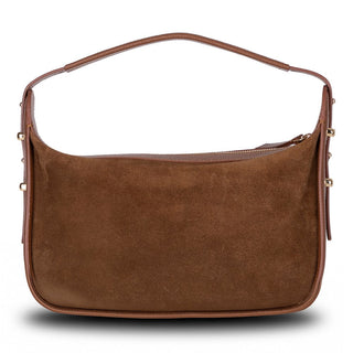 Dolcezza Suede Leather Women's Bag, Tan