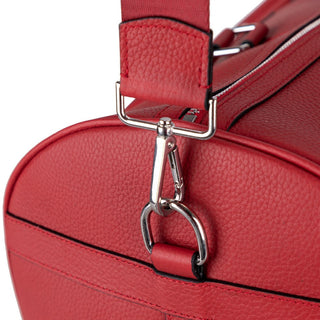 Dolly Full-Grain Leather Weekender Bag, Gray BlackBrook Case