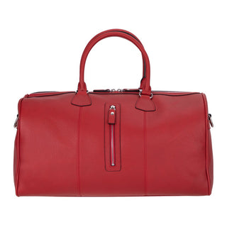 Dolly Full-Grain Leather Weekender Bag, Gray BlackBrook Case