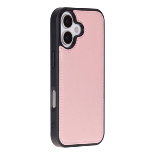 Carter Detachable Leather Wallet Case – iPhone 17, Pink