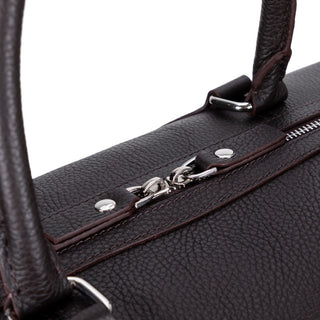 Dolly Full-Grain Leather Weekender Bag, Tan BlackBrook Case