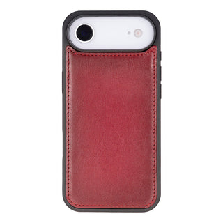 Carter Detachable Leather Wallet Case – iPhone Air, Red