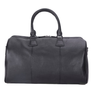 Dolly Full-Grain Leather Weekender Bag, Gray BlackBrook Case